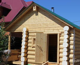 Баня 5х3 с дровяником